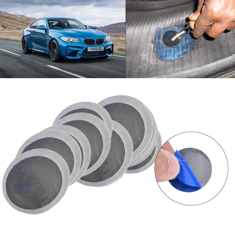 Aramox Tire Repair Patch, 200Pcs/Box 32mm Car Round Rubber Tire Tyre Puncture Repair Cold Patch Tubeless Patches - Image 3